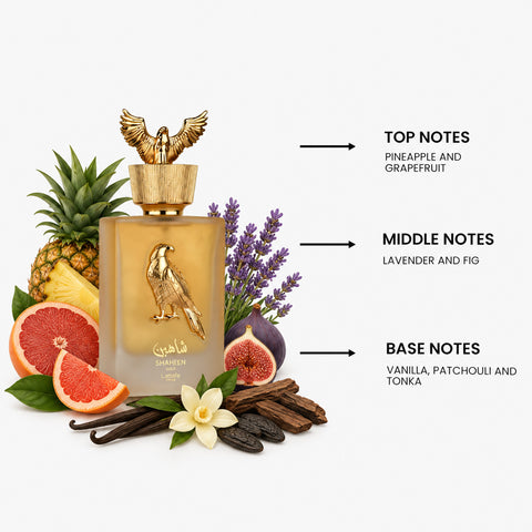 Shaheen Gold by Lattafa Eau De Parfum Spray 3.4 oz