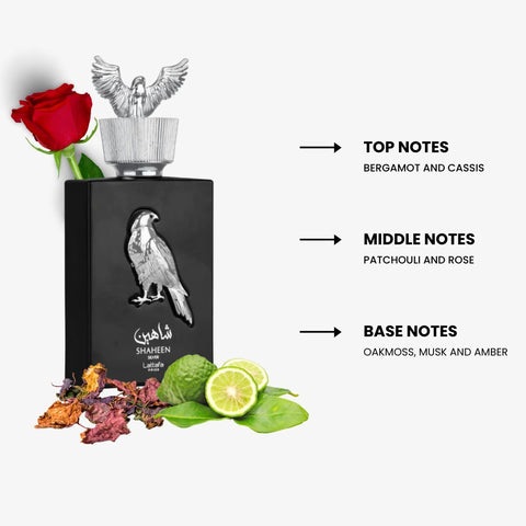 Shaheen Silver by Lattafa Eau De Parfum Spray 3.4 oz