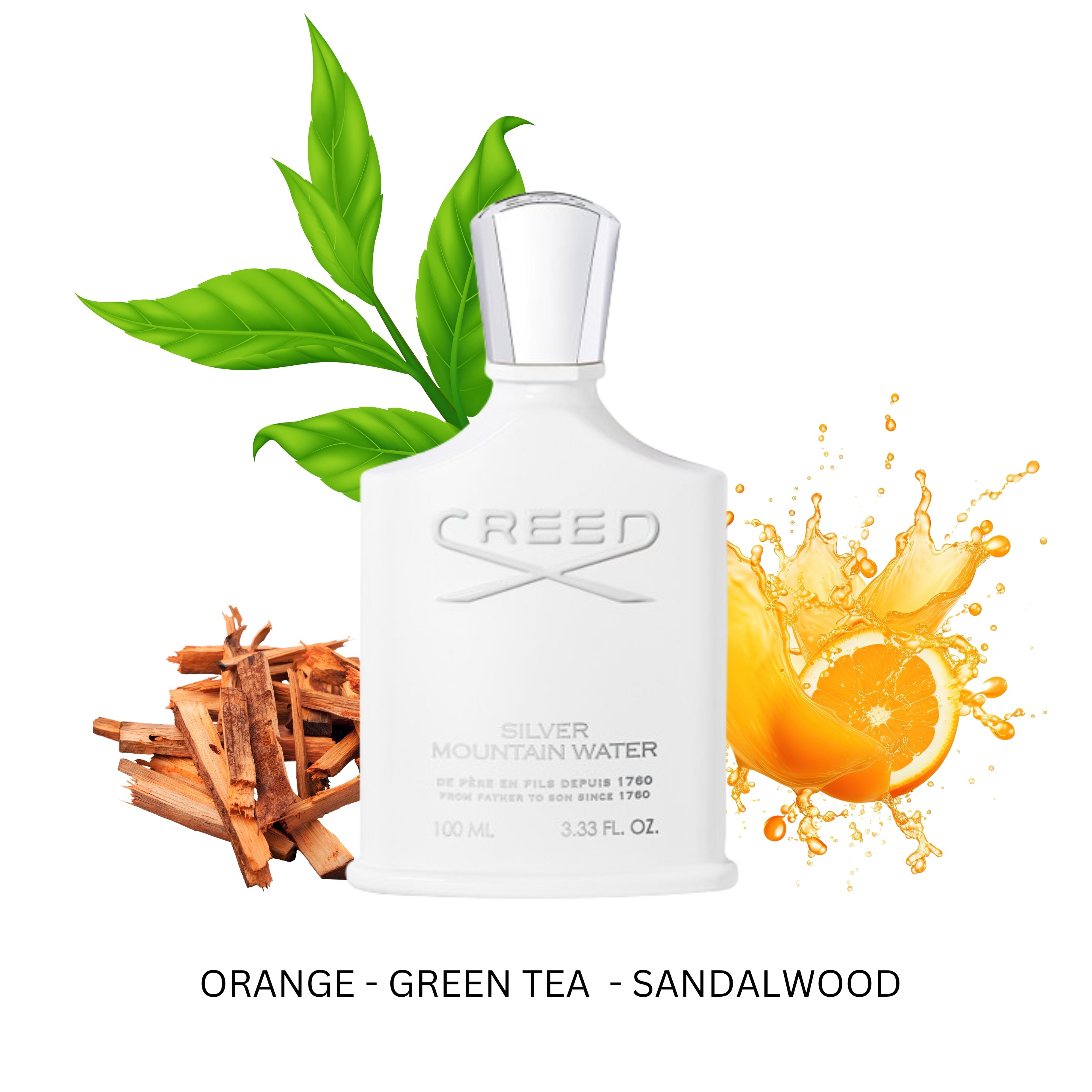 Creed Silver Mountain Water For Men EDP Spray | PerfumePlusOutlet