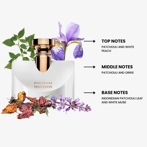 Splendida Patchouli Tentation For Women By Bvlgari Eau de Parfum Spray 3.4 oz