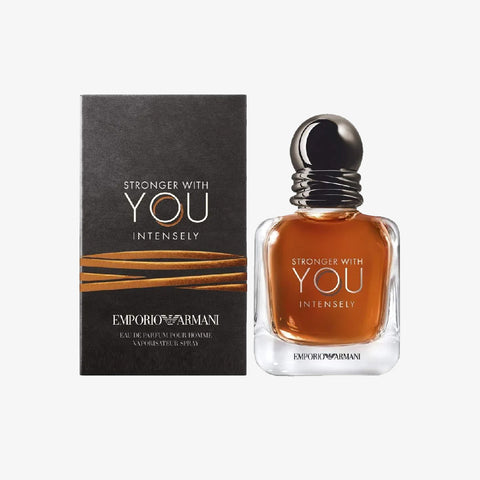 Stronger with You Intensely For Men By Emporio Armani Eau de Parfum Spray 3.4 oz