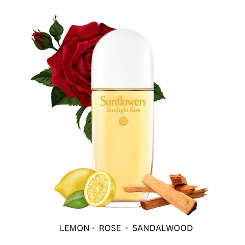 Sunflowers For Women by Elizabeth Arden Eau de Toilette Spray  3.3 oz