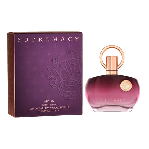 Supremacy Purple For Women By Afnan Eau De Parfum 3.4 Oz