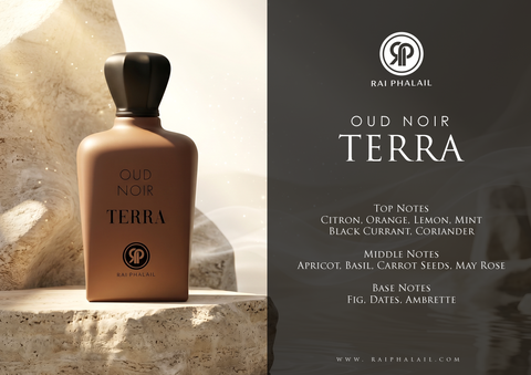 Oud Noir Terra by Rai Phalail Extrait de Parfum 3.4 oz