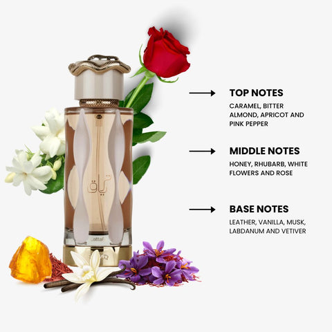 Teriaq By Lattafa Eau De Parfum Spray 3.4 oz