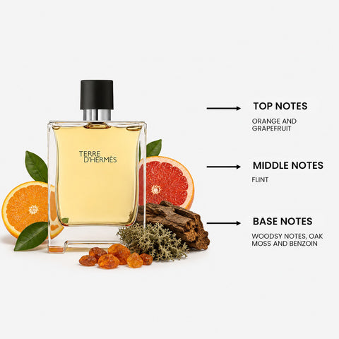 Terre D' Hermes For Men By Hermes Eau de Toilette Spray