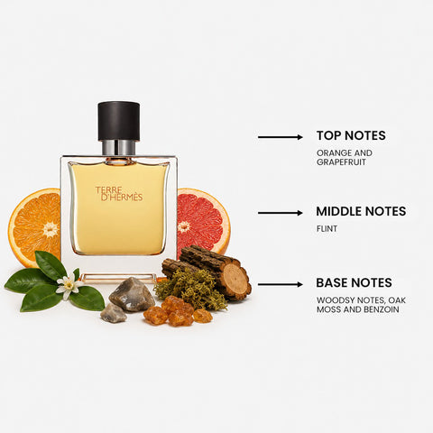 Terre D' Hermes For Men by Hermes Parfum Spray