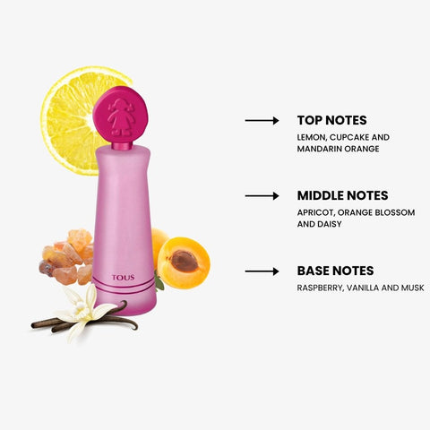 Tous Kids Girl by Tous Eau De Toilette Spray 3.4 oz