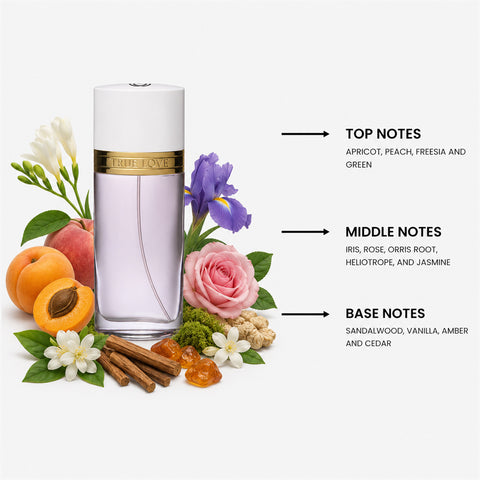 True Love for Women By Elizabeth Arden Eau de Toilette Spray 3.3 Oz