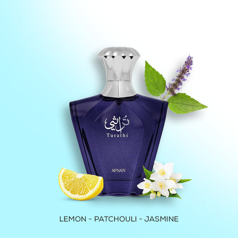 Turathi Blue For Men By Afnan Eau De Parfum Spray 3.0 Oz (1)