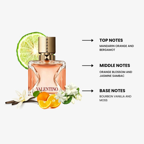 Valentino Voce Viva Intensa For Women By Valentino Eau de Parfum Spray 3.4 oz
