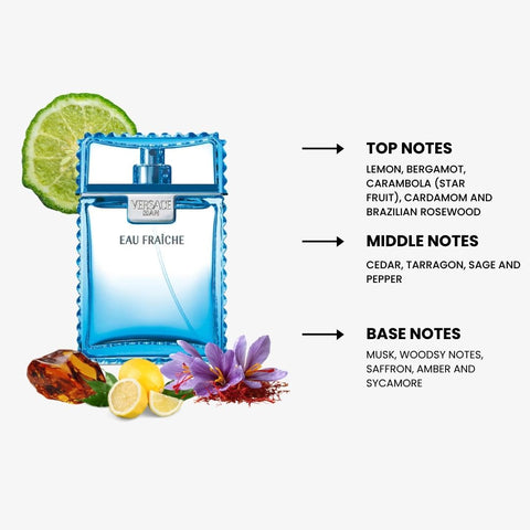 Versace Man Eau Fraiche Eau de Toilette Spray
