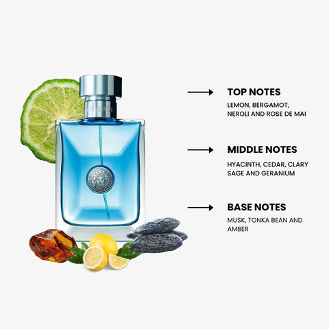 Versace Pour Homme For Men By Versace Eau De Toilette Spray