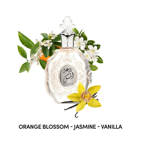 Rouat Al Musk For Women by Lattafa Eau De Parfum Spray 3.4 oz