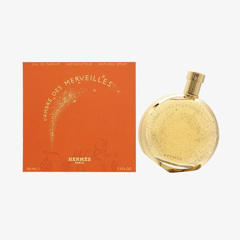 L' Ambre Des Merveilles for Women By Hermes Eau de Parfum 3.3 oz