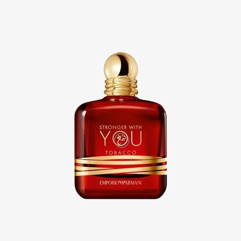 Stronger With You Tobacco For Men By Giorgio Armani Eau de Parfum Spray 3.4 oz