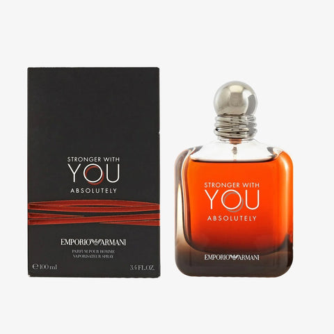 Stronger With You Absolutely For Men By Giorgio Armani Eau de Parfum Spray 3.4 oz