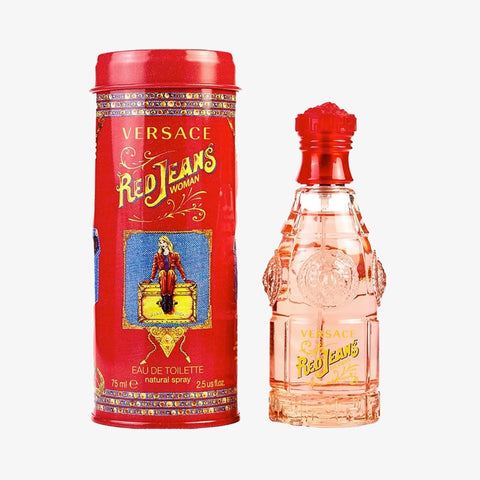 Red Jeans For Women by Versace Eau de Toilette Spray 2.5 oz