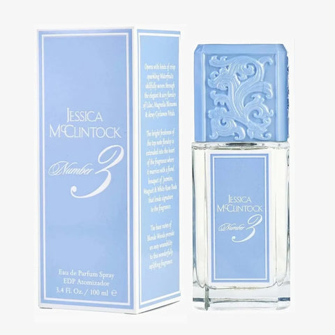 Jessica McClintock Number 3 For Women By Jessica McClintock Eau De Parfum Spray 3.4 oz