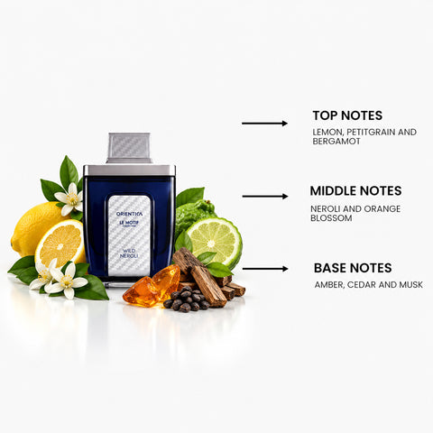 Wild Neroli By Orientica Eau de Parfum 2.8 oz