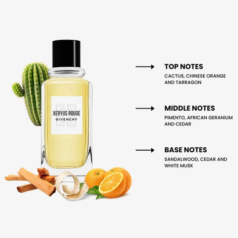 Xeryus Rouge For Men By Givenchy Eau De Toilette Spray 3.4 oz