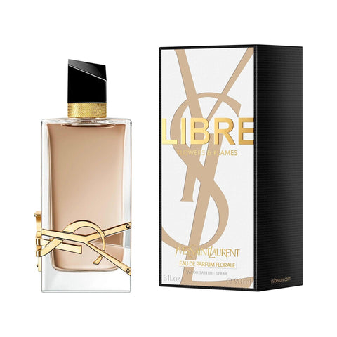 Libre Flowers & Flames For Women By Yves Saint Laurent Eau de Parfum Spray 3.0 oz