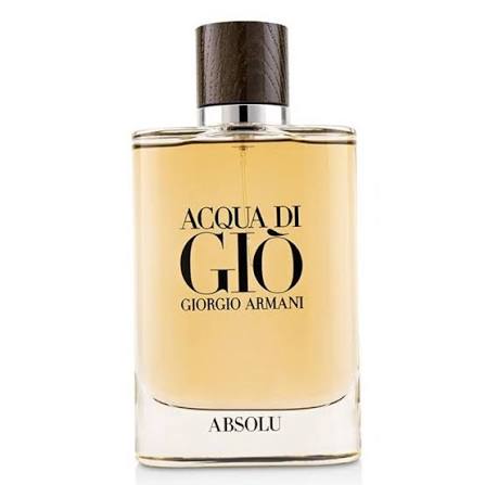 Acqua di Gio Absolu For Men By Giorgio Armani Eau de Parfum Spray 4.2 oz