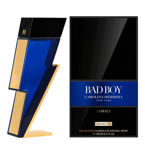 Bad Boy Cobalt Absolute For Men By Carolina Herrera Eau De Parfum Spray 3.4 oz