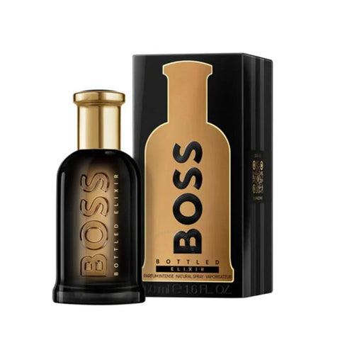 Boss Bottled Elixir For Men By Hugo Boss Parfum Spray 3.4 oz