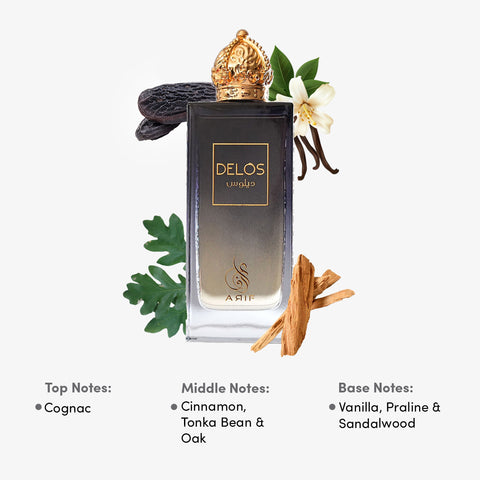 Delos By Arif Perfumes Eau De Parfum Spray 3.4 oz