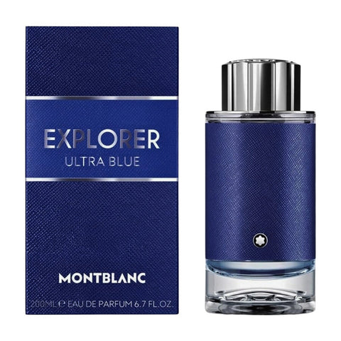 Explorer Ultra Blue for Men By Mont Blanc Eau de Parfum 6.7 oz