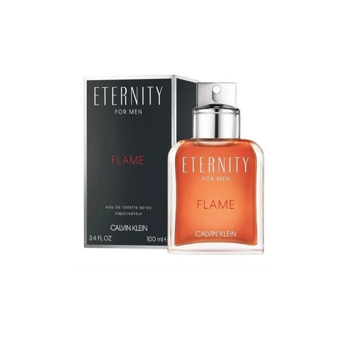 Eternity Flame For Men By Calvin Klein Eau De Toilette Spray 3.4 oz