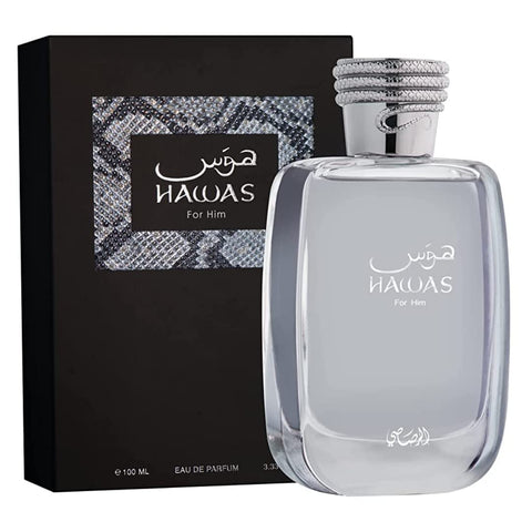 Hawas for Men By Rasasi Eau de Parfum 3.3 oz