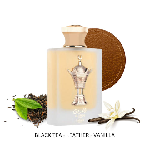 Al Areeq Gold For Men by Lattafa Eau De Parfum Spray 3.4 oz