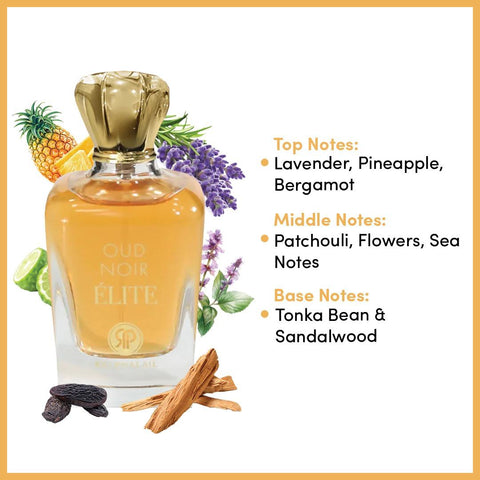 Oud Noir Elite by Rai Phalail Eau de Parfum Spray 3.4 oz