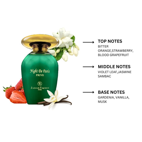 Night de Paris Prive By Lorientale Fragrances Eau de Parfum Spray 3.3 oz