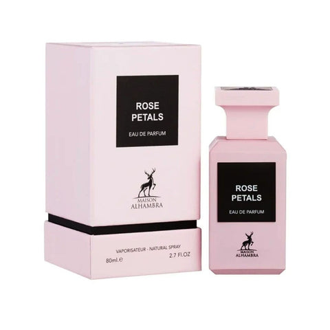Rose Petals For Women By Maison Alhambra Eau De Parfum Spray 2.7 oz