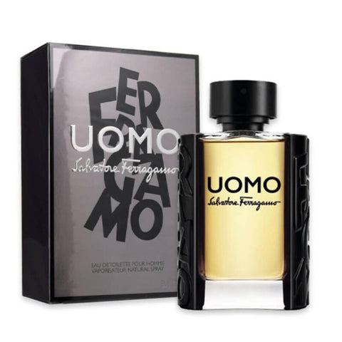 Ferragamo Uomo For Men By Salvatore Ferragamo Eau de Toilette 3.4 oz