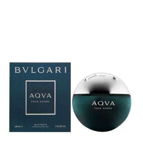 Aqua Pour Homme For Men By Bvlgari Eau De Toilette Spray 5 OZ