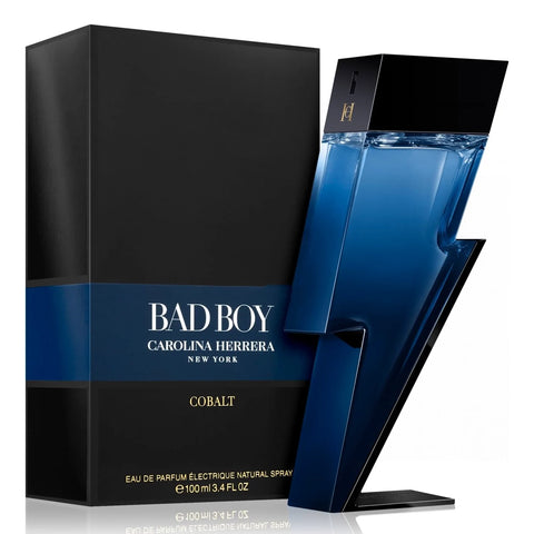 Bad Boy Cobalt For Men By Carolina Herrera Eau De Parfum Electrique 3.4 oz
