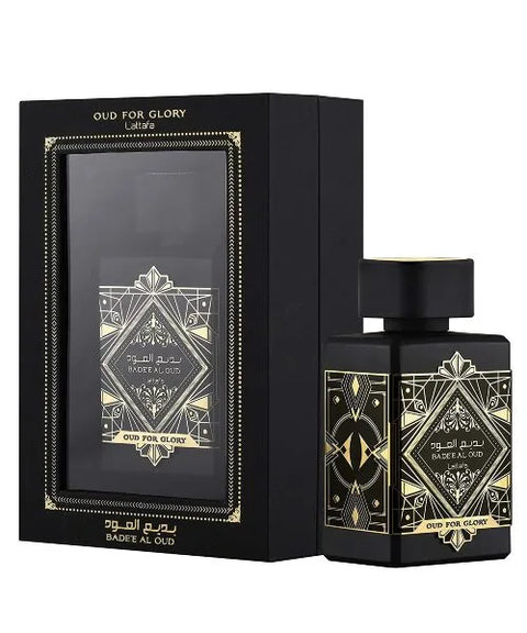 Bade'e Al Oud for Glory For Men by Lattafa Eau De Parfum Spray 3.4 oz