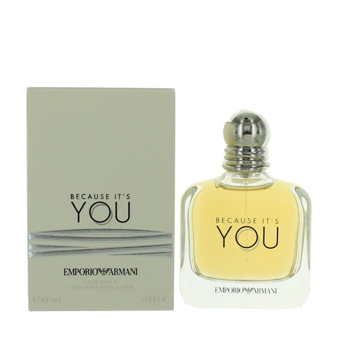 Because It's You For Women By Giorgio Armani Eau De Parfum Spray 3.4 oz