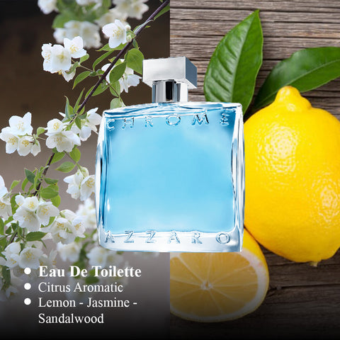 Chrome For Men By Azzaro Eau de Toilette Spray