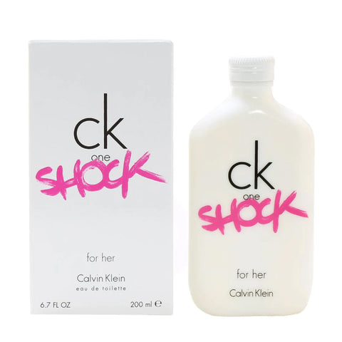 Ck One Shock For Women By Calvin Klein Eau De Toilette Spray 6.7 oz