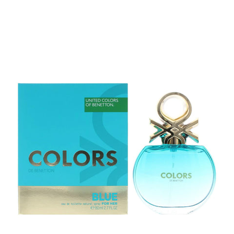 Colors Blue For Women By Benetton Eau de Toilette Spray 2.7 oz