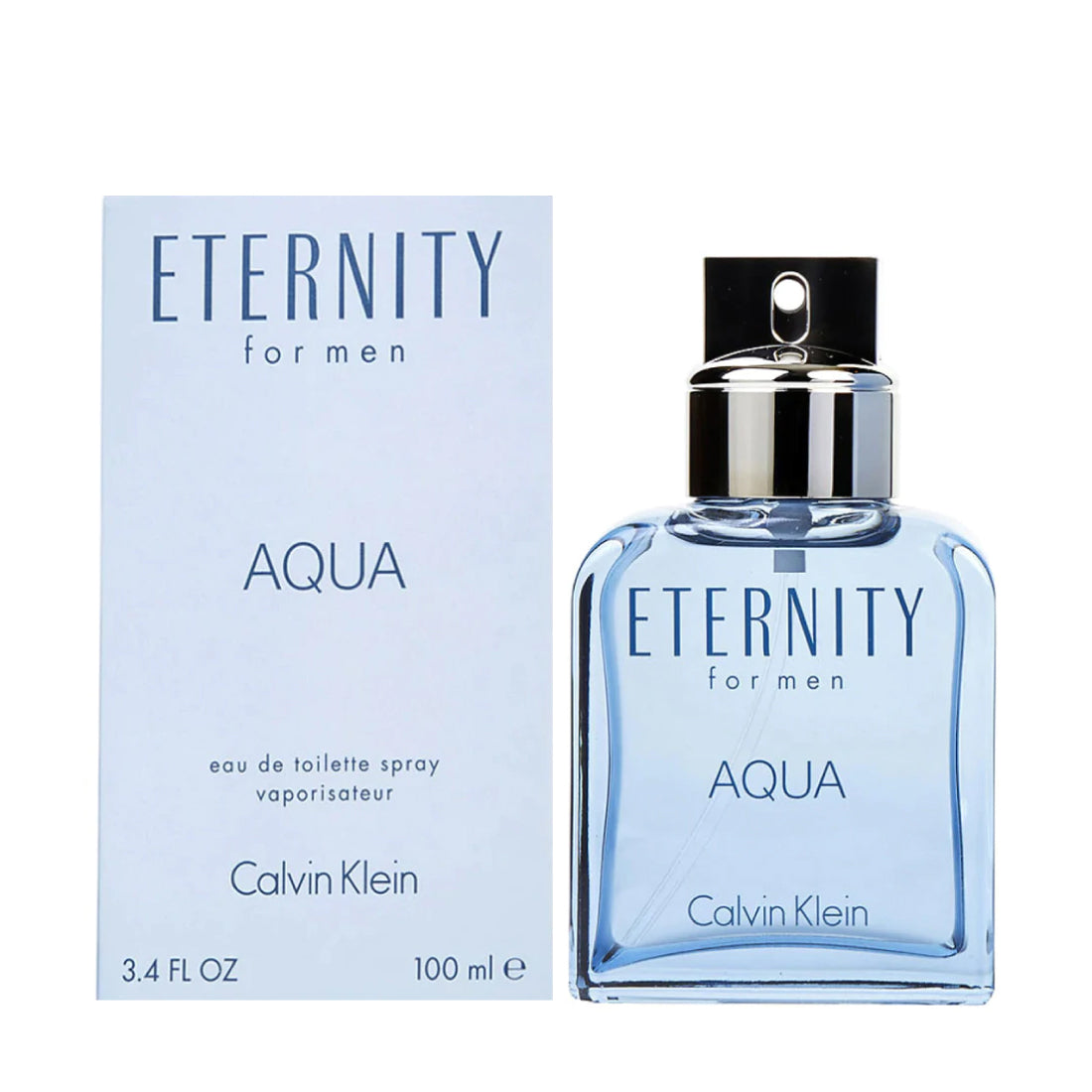 Plus Eau By Calvin Toilette For De Eternity Perfume Aqua Outlet Klein Spray Men –