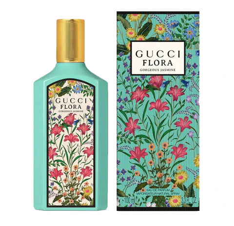 Gucci Flora Gorgeous Jasmine For Women By Gucci Eau De Parfum Spray 3.3 oz