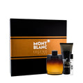Legend Night For Men By Mont Blanc Eau de Parfum Spray 3.3 oz Gift Set 3 pieces