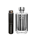 Travel Spray Black 0.27 oz filled with L' Homme Prada for Men By Prada