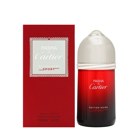 Pasha Sport Edition Noire For Men By Cartier Eau De Toilette Spray 3.4 oz